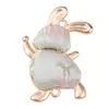 Pingente de Coelho Correndo em Brocado de Canção, Decoração Portátil Multicor Estilo Chinês, Fábrica de Origem, Produtos Culturais e Criativos, Distribuição em Lote para Grandes Clientes, Acessórios