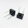 Puente rectificador monofásico de 4 pines con conector directo KBPC-310 de gran tamaño, 3 A, 1000 V, puente cuadrado