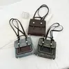 Mochila Casual Multifuncional de Gran Capacidad Estudiante Nueva Tendencia Retro Transfronteriza 2025 Bolso Cruzado Portátil para Viajes de Negocios para Mujer