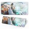 Mousepad para Meninas com Bom Visual, Base de Mesa Espessa com Borda Travada para Escritório, Mousepad, Tapete de Computador Resistente a Manchas