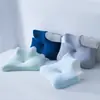 Almohada Multifuncional de Espuma Viscoelástica para Dormir en la Cama, Adecuada para Acostarse Boca Arriba o Boca Abajo, Usada para Leer, Jugar con el Teléfono y Proteger la Columna Cervical