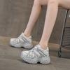 Tênis Retro Dad Paris para Mulheres 2026 Primavera e Outono Novos Sola Grossa Solado de Pneu Cor Desgastada Esportivo Casual Tendência Calçados Femininos