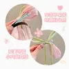 Pasador de Flor de Tulipán para Niña Nuevo de Verano Tocado para Niña Lazo para Niña Pasador Dulce Accesorios para el Cabello