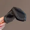 Novo Design Clip de Tubarão Espiga de Trigo Folha Clip Elegante de Cetim com Brilho para Parte de Trás da Cabeça Volume do Cabelo Multi-Clip Acessório de Cabeça
