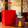 Año de la Oveja Zodiac Líder Oveja Adorno de Alta Gama Artesanía de Resina Decoración Regalo de Año Nuevo Decoración de Escritorio Regalo Creativo