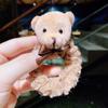 Cuerda para la cabeza para mujer y niña, bola de pelo de oso de peluche, aro para el pelo, bonita cuerda para el pelo con orejas de conejo, correa para el pelo para niña, accesorios para el cabello