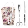 Conjunto de Cortadores de Unha de Aço Inoxidável Yangjiang, Conveniente Conjunto de Manicure de Quatro Peças, Conjunto de Cortadores de Unha para Presente, Pode Ser Impresso com Logo, Atacado