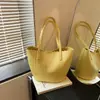 Bolso tejido transfronterizo para el uso diario, modelo nuevo 2026 versátil, bolso de gran capacidad para llevar bajo el brazo, bolso de hombro, bolso para madre e hija, bolsa de mano