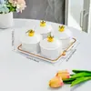 Frete Grátis Prato de Frutas Secas Personalizado Prato de Lanches Prato de Lanches Prato com Compartimentos para Lanches Prato de Frutas Redondo Transparente com Tampa Caixa Prato de Frutas