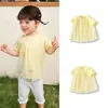 [Tmall U First] Camiseta de Manga Corta Balabala para Bebé Top para Niñas Pequeñas Moda Dulce Primavera/Verano 2025