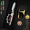 Delta Juego Periférico Remodelar Personaje de Dibujos Animados Moneda Conmemorativa Polaris Creed Caja de Regalo Set Sin Afilado 22cm