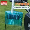 Capa de Chuva para Carregador de Veículo Elétrico para Carregamento Externo, Proteção contra Chuva e Sol, Armazenamento Dobrável, Bolsa de Armazenamento Integrada, Proteção contra Vento e Poeira