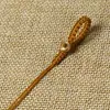 Llavero colgante de latón con hebilla de cuerda trenzada a mano, cordón de nudo plano semiacabado, línea de jade 72, hebilla colgante, fabricantes, venta al por mayor