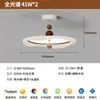 Luminária de Teto para Quarto Estilo Meio do Século Francês Madeira Nogueira com Textura de Grão Lâmpada para Quarto Principal Estilo Creme Proteção Ocular Espectro Completo Lâmpada para Sala de Jantar
