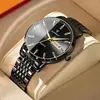 Reloj para Hombre de Marca Suiza con Doble Calendario Resistente al Agua Luminoso de Cuarzo Transmisión en Vivo Dropshipping