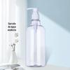300ml 500ml transparente garrafa redonda protetor solar VC essência enzima garrafa cosmética gel de banho pet garrafa de plástico