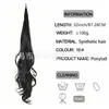 Trenzas de Peluca de Caballo para Mujer, Trenzas de Peluca Onduladas Grandes, Cola de Caballo Baja Natural Esponjosa, Peluca de Cola de Caballo Alta para Volumen Adicional, Venta al por Mayor