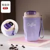 Taza de Café Inteligente Acero Inoxidable 316 Simple Revestimiento Interior Sin Costuras Taza Térmica para Coche Regalo Portátil de Alto Valor Taza de Agua