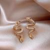 Aretes Jinlong Tengfei para mujer 2024 Nuevo estilo aretes de lujo ligero estilo coreano de alta gama temperamento superventas año de nacimiento joyería para la oreja