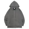 Cardigã com Capuz Moletom Suéter Masculino Estampado Jaqueta com Zíper Hoodie Mais Vendido Transfronteiriço