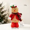 Decoraciones Navideñas Mingguan Hombre de Jengibre Sombrero de Chef Figura Adornos Regalos Festivos Decoraciones de Mesa para Fiesta En Stock