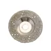 Disco de Desbaste Diamantado em Forma de Tigela Soldado, Disco de Corte para Mármore, Disco de Chanfragem e Polimento, Disco de Desbaste Diamantado Galvanizado em Forma de Tigela para Jade