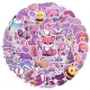 100 adesivos de graffiti kawaii de desenho animado para celular, geladeira, guitarra, adesivos decorativos, à prova d'água, adesivos para diário, atacado