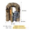 Lámpara colgante de dragón occidental, moderna y atractiva, con adornos de resina de dinosaurio para el hogar, el dormitorio, el comedor, la sala de estar, el porche y el escritorio.