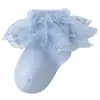 Meias de Bebê 2026 Outono e Inverno Algodão Penteado Respirável Meias de Bebê para Meninas Princesa Meias de Renda Alta Elasticidade Sem Apertar as Pernas