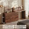 Tocador y Cómoda de Madera Maciza Cuidadosamente Seleccionados, Modelo Nuevo para Dormitorio, Mesa de Maquillaje Minimalista Moderna, Gabinete de Almacenamiento de Mesita de Noche Estilo Mediados de Siglo