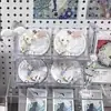 Suporte de Exibição de Mesa em Acrílico Transparente, Multi-Camada, Empilhável, para Cartões de Barra, Tipo Escada