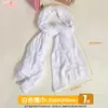 Tela de Algodón Blanca Tie-Dye Cuadrado de Jardín de Infancia Toalla Pañuelo Goma para el Cabello Camiseta Kit de Materiales Hecho a Mano DIY Juego de Herramientas