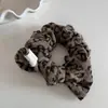 Lazo para el pelo de terciopelo con estampado de leopardo estilo coreano, accesorio para el pelo suave y elegante, pinza BB, pasador, nuevo accesorio para el pelo
