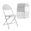 Silla plegable de entrenamiento con respaldo simple, taburete, comercio exterior, apilable, para exposiciones, ligera, plegable, para bodas, exterior, silla de plástico