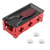Panela pequena portátil para derreter queijo acampamento placa aquecedora de creme queijo ocidental autoatendimento pequeno forno equipado com pequena espátula de queijo