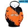 Elementos de Abóbora de Halloween Outono e Inverno Transfronteiriços Roupas 3D Impressas para Adultos e Crianças Moletons com Capuz 3D Coloridos para Homens e Mulheres