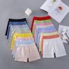 Shorts de Seguridad para Niñas Transfronterizos, Shorts de Algodón Puro Anti-Exposición Color Caramelo, Calzoncillos Bóxer para Bebé, Pantalones de Seguridad