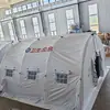 Tienda inflable de alta presión para montaje rápido, Tienda de prevención de enfermedades, Tienda grande impermeable y resistente al viento para exteriores, Hecha a medida por el fabricante