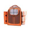 Conjunto de Talheres para Jantar para Duas Pessoas da Amazon Feito Sob Medida Grande Capacidade Dobrável Conveniente para Exterior Acampamento Piquenique Mochila Personalização
