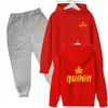 Conjunto de chándal con forro polar para niños y niñas, de otoño e invierno, transfronterizo, conjunto de dos piezas de sudadera para niños, pantalones de chándal de manga larga para niños