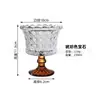 Copo de Cristal Flutuante Transparente Retro de Luxo Leve Copo de Vidro Alto Estilo Europeu para Uso Doméstico Copo de Alto Valor Copo de Suco