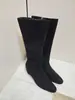 Botines de Gamuza Puntiagudos Estilo Nuevo 2026 para Mujer, Tacón de Cuña Oculto para Aumentar Altura Interior, Adelgazantes, Versátiles, Botas Altas Otoño/Invierno para Mujer