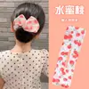 Pinza para el Cabello Mágica de Lazo Perezoso para Niños, Nueva Herramienta de Estilismo de Moño Frutal Famosa en Internet, Pinza de Pelo Accesorio para el Cabello