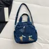 Bolso Cruzado de un Solo Hombro de Mezclilla Estilo Nuevo 2026 para Mujer, Mochila Versátil de Moda, Bolso de Mano de Gran Capacidad de Alto Valor para Viajes Diarios