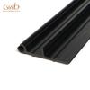 Cable de PVC negro a través de ranura para cables protección de cables perfil de línea ensamblaje de almacenamiento uso en equipo de línea de ensamblaje