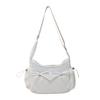 2025 Nuevo Bolso Casual Bolso Casual Estilo Coreano Moda Tendencia Cordón Gran Capacidad Bolso de Mujer Bandolera Bolso de Hombro