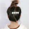 Ins Celebridad de Internet Super Hada Pasador de Rosa Pinza para Flequillo Pinza de Pato Pinza Lateral Elegante Femenina Pinza para el Cabello Accesorio para el Cabello