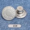 Botón de Jeans Desmontable Ajustable Artefacto para Apretar la Cintura Botón Especial para Jeans Cambio de Cintura Pequeños Accesorios