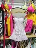 Estilo Puro Desejo Seios Pequenos Reunião Sexy Xadrez Suspensório Estilo Saia Peça Única Cobrindo a Carne e Emagrecendo Fada Roupa de Banho para Resort de Águas Termais