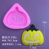 Molde de Silicone Aranha Abóbora Morcego Halloween Cola de Resina DIY Máscara Molde de Ornamento de Chocolate